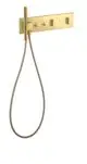 AXOR-HG-AXOR-ShowerComposition-Thermostatmodul-470-110-Unterputz-fuer-2-Verbraucher-Brushed-Brass-12571950 gallery number 1